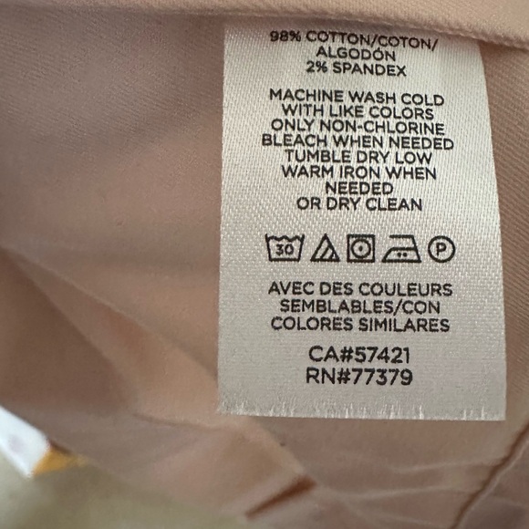 Ann Taylor Factory - baby pink combat style cotton jacket XL NWT - Picture 2 of 8